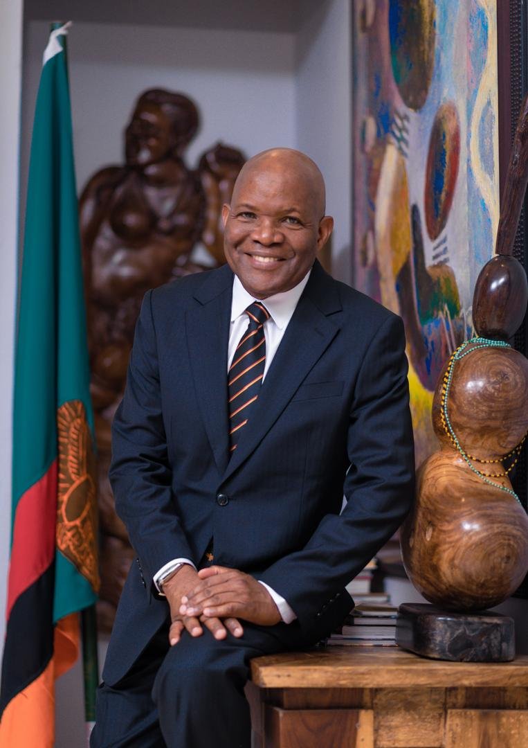 Portrait of Fred M'membe